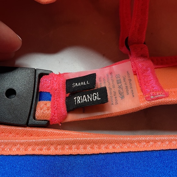 Triangl bikini neon blue small / medium NWOT - Picture 3 of 5